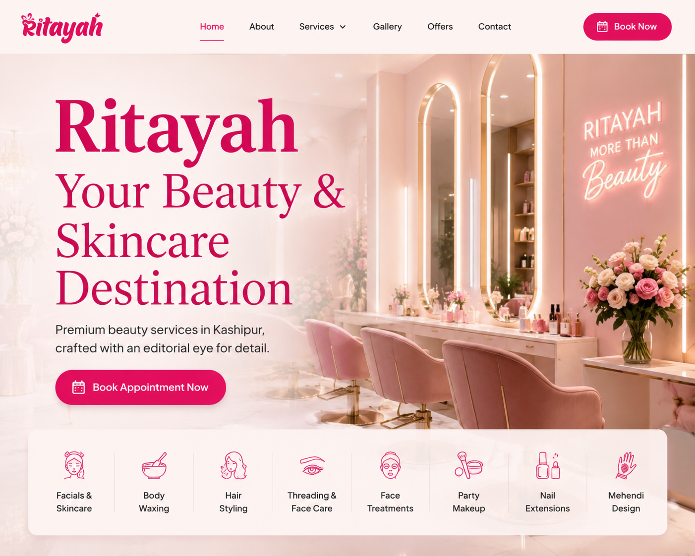 Ritayaah Jewels Website